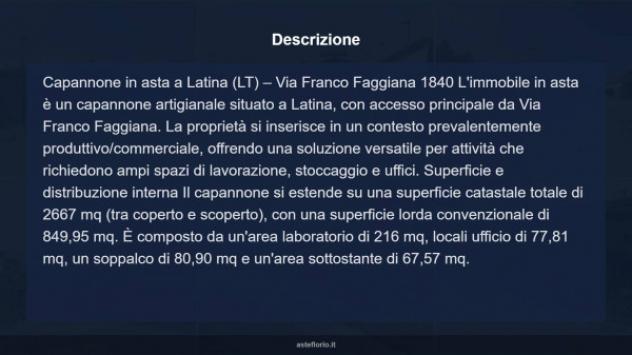 Immobile in asta di 343 m² in vendita a Latina - Foto 9