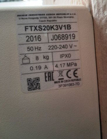 SPLIT DAIKIN FTXS25K3V1B FTXS20K3V1B - Foto 8