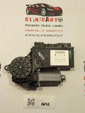 MOTORINO ALZAVETRO POSTERIORE SINISTRO VOLKSWAGEN Touareg 1° Serie 7L0959795 0130821765 7L0959703 (0206)