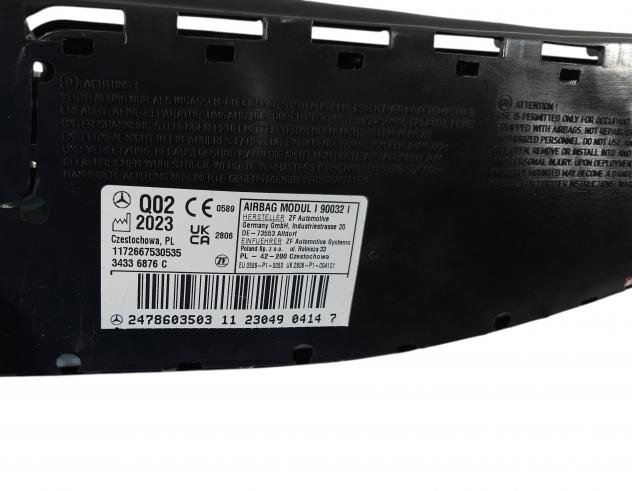 AIRBAG SEDILE DESTRO MERCEDES GLA Serie (H247) A2478603503 (20) - Foto 13