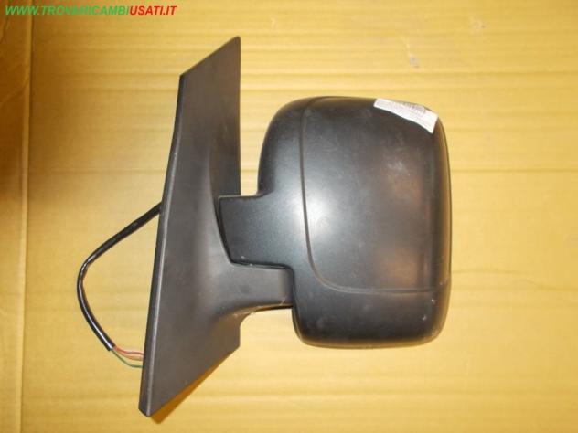 RETROVISORE EST.S.con regolazione elettrica 5 FILI VETRO UNICO NERO GOFFRATO FIAT SCUDO (270-3H) Vetri e Retrovisori Cristalli Retrovisori Retrovi