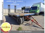 RIF.1367 RIMORCHIO DE ANGELIS – 1978 – CARRELLONE CON RAMPE POSTERIORI