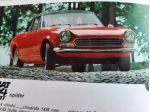 FIAT DEPLIANT ORIGINALE ANNI 60/70