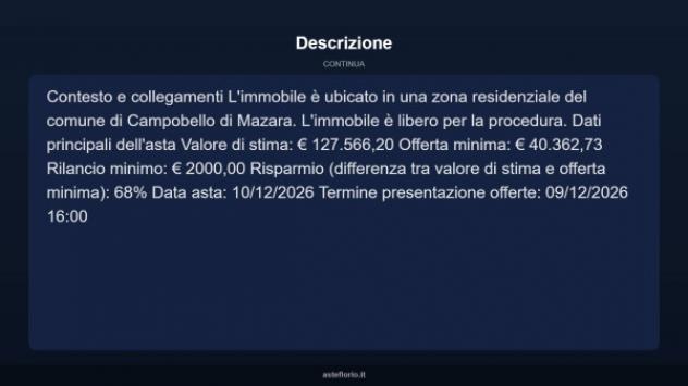 Immobile in asta di 237 m² in vendita a Campobello di Mazara - Foto 15