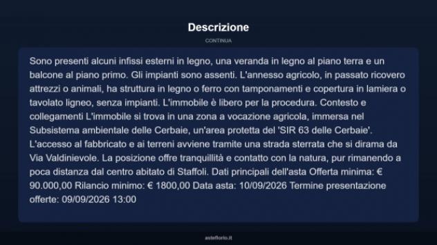Immobile in asta di 256 m² in vendita a Castelfranco di Sotto - Foto 12