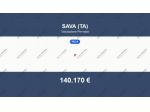 Immobile in asta di 362 m² con più di 5 locali in vendita a Sava