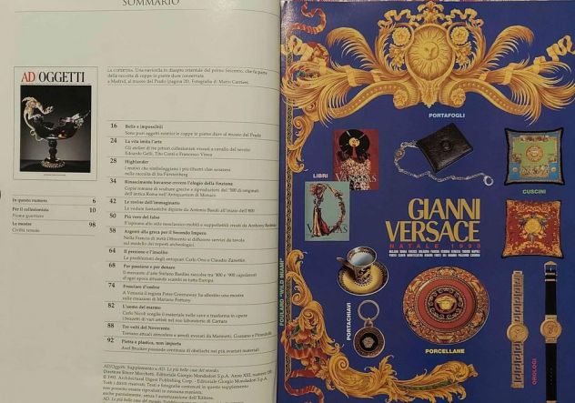 AD/OGGETTI.Le coppe in pietre dure al Prado Antonio Basoli 150 Ed:Mondadori,1993 - Foto 2