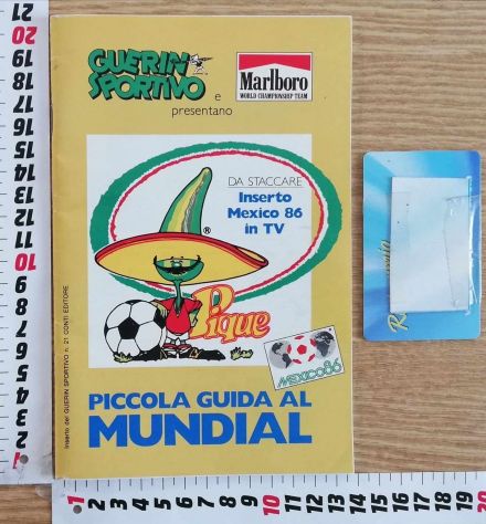 Inserto Mexico 86 del Guerin Sportivo (piccola guida al mundial)