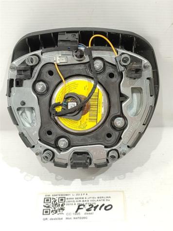 AIRBAG VOLANTE BMW Serie 5 F10 33678382901 N47D20C (10) - Foto 2