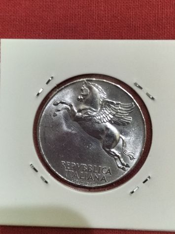 Moneta da collezione lire 10 Pegaso Ulivo 1959 SPL/fdc - Foto 3