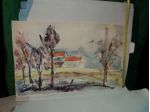 Dipinto Acquerello del 1968 (3)
