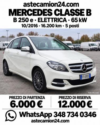 MERCEDES-BENZ B 250 e Sport astecamion24 .com rif. 24185232