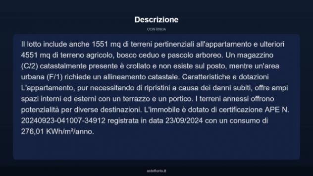 Immobile in asta di 180 m² con più di 5 locali in vendita a Cagli - Foto 8