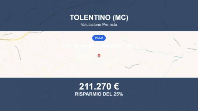 Immobile in asta di 505 m² con più di 5 locali in vendita a Tolentino