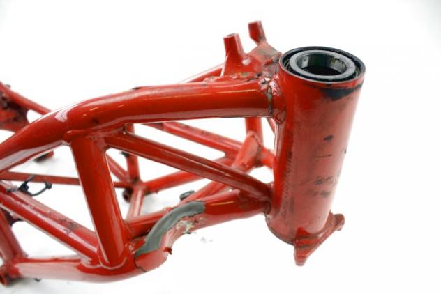 DUCATI MONSTER 695 47011862BA TELAIO CON DOCUMENTI 06 - 08 FRAME DANNEGGIATO - Foto 7