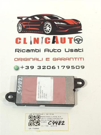 CENTRALINA UNITÀ DI CONTROLLO RISCALDAMENTO SEDILI MERCEDES SLK W171 2° Serie A1718201626 271954 (0411) - Foto 3