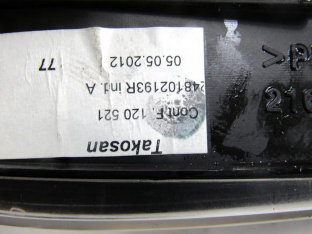 248102193R QUADRO STRUMENTI CONTACHILOMETRI DACIA LOGAN 1.6 B 62KW 5M 5P (2012) RICAMBIO USATO - Foto 3