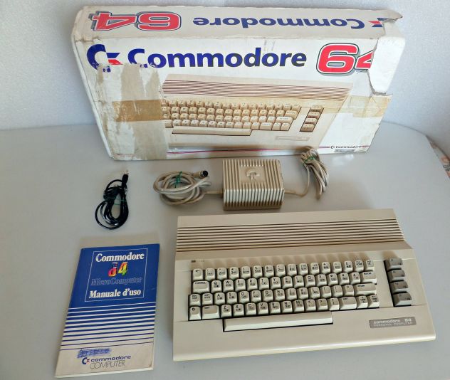 Commodore 64C Boxato (Originale d'epoca) anno 1987/88 , completo