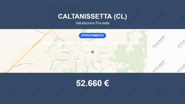 Immobile in asta di 115 m² con più di 5 locali in vendita a Caltanissetta