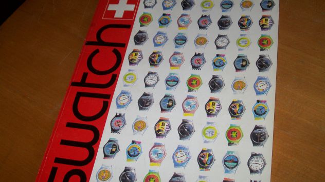 CATALOGO orologi SWATCH dal 1983 al 1989
