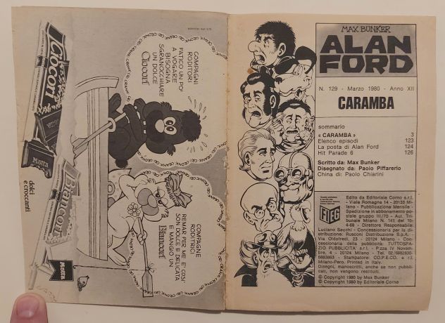 Fumetto Alan Ford Caramba N.129 Editoriale Corno, marzo 1980 - Foto 3