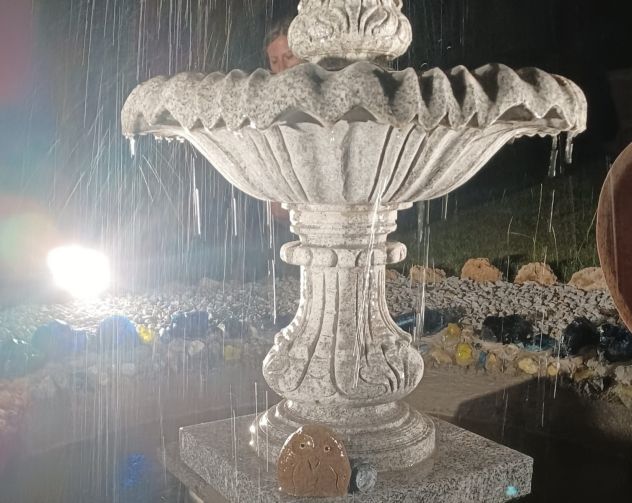Fontana a cascata da Giardino in Granito Massello - Foto 2