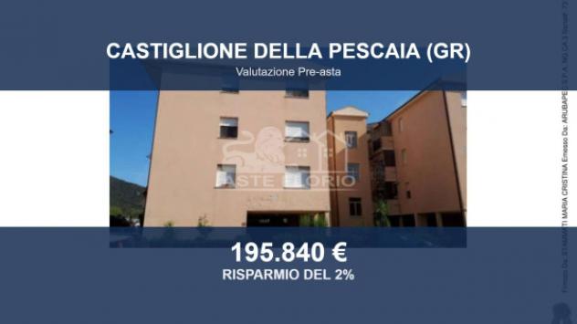 Immobile in asta di 89 m² con più di 5 locali e box auto in vendita a Castiglione della Pescaia