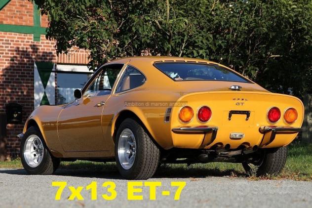 Cerchi minilite 7x 13 4x100 et-7 opel - Foto 5