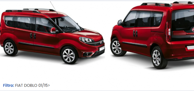 MUSATA COMPLETA FRONTALE FIAT DOBLO 2019