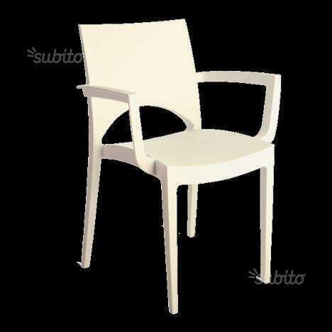 Sedie Plastica cod 8036 Arredamento Ristorante Bar Pub Esterno