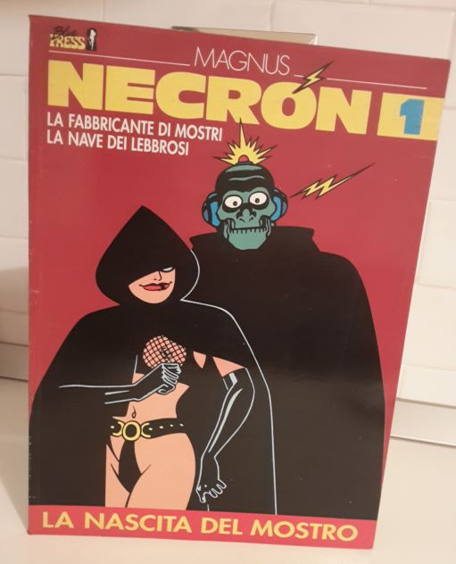 NECRON 1, LA NASCITA DEL MOSTRO, MAGNUS, BLUE PRESS 1990. - Foto 6