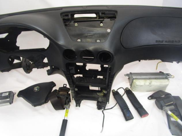 60671766 KIT AIRBAG COMPLETO ALFA ROMEO 166 2.4 D 103KW 6M 4P (2001) RICAMBIO USATO CON PRETENSIONATORI CINTURE DI SICUREZZA, CENTRALINA AIRBAG, AIRBA - Foto 5