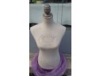 MANICHINO MEZZO BUSTO SHABBY