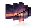 Quadro Pontile In Mare 100x50 E 200x100 ARREDALACASA