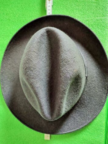 Cappello stile fedora, in feltro lana 100%  modello Borsalino - Foto 5