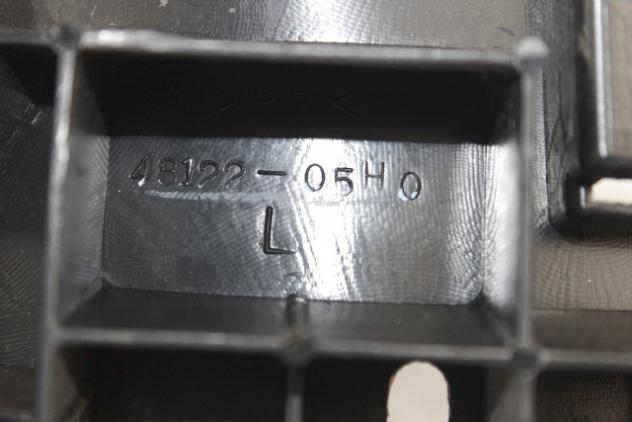 PEDANA SINISTRA SUZUKI BURGMANN AN 400 2008 - 2013 4812205H005PK LEFT FOOTBOARD PICCOLI GRAFFI - Foto 5