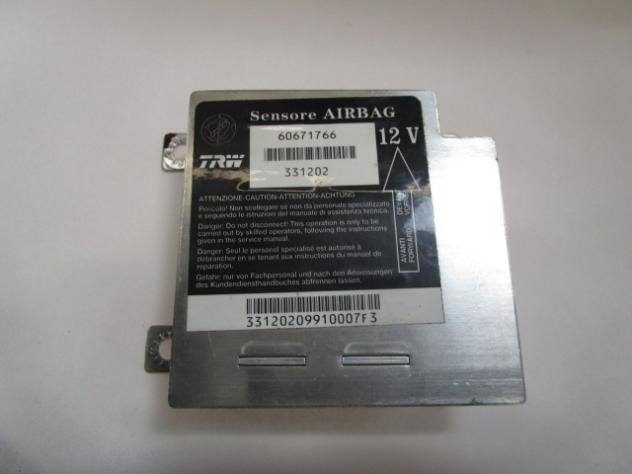 60671766 KIT AIRBAG COMPLETO ALFA ROMEO 166 2.4 D 103KW 6M 4P (2001) RICAMBIO USATO CON PRETENSIONATORI CINTURE DI SICUREZZA, CENTRALINA AIRBAG, AIRBA - Foto 7