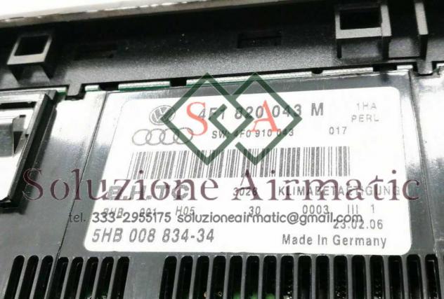 4F1820043M 5HB00883434 Audi A6 centralina comando clima Hella - Foto 2