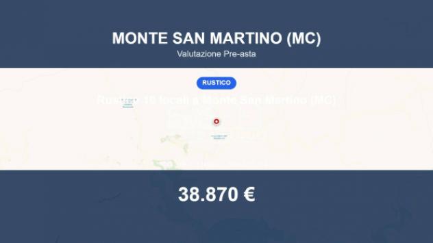 Immobile in asta di 46000 m² con più di 5 locali e box auto in vendita a Monte San Martino