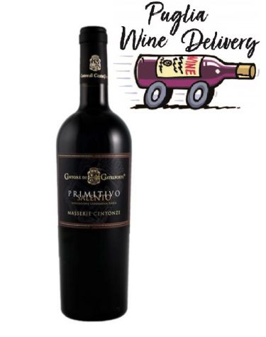 Vino Puglia Primitivo IGP "Masseria Centonze"Cantore di Castelforte