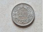 Moneta “20 Rappen”, 1976