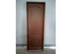 Porta in legno massello  Noce Mansonia  213 x 78 x 13 cm. SX