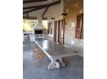 Tavolo in granito rosa 12 posti