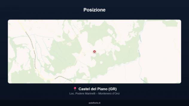 Immobile in asta di 368 m² in vendita a Castel del Piano - Foto 8