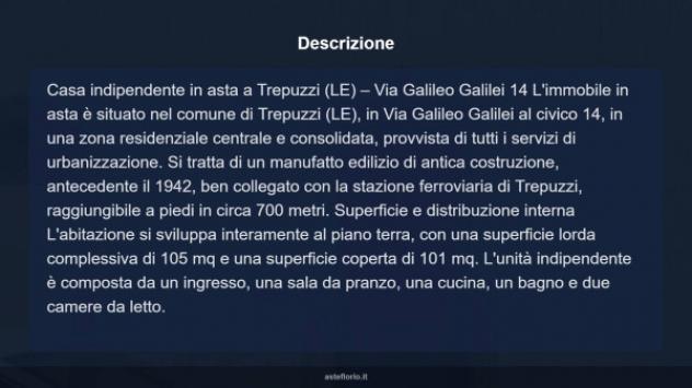 Immobile in asta di 105 m² in vendita a Trepuzzi - Foto 13
