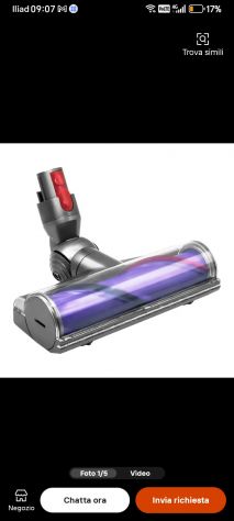 Batteria per Dyson V11/V15 Click-in 25,2V 98,28Wh LED porta ricarica BMS - Foto 9