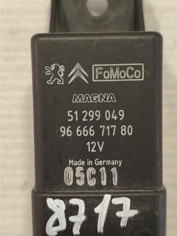 RELÈ PEUGEOT 5008 1° Serie 51299049 9666671780 DW10CTED4 / RHE diesel 1997 (09) - Foto 2