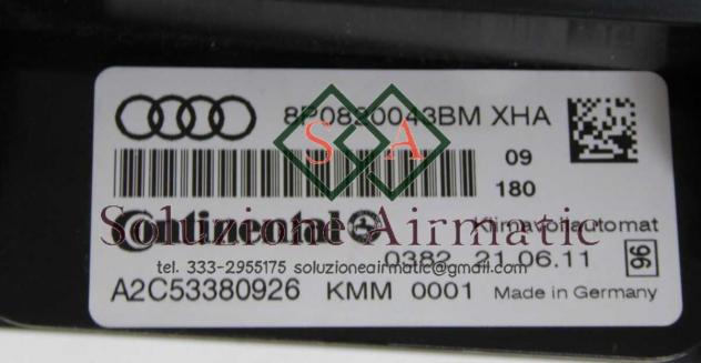 8P0820043BM Audi A3 S3 centralina clima Continental - Foto 2