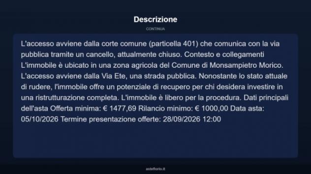 Immobile in asta di 26 m² in vendita a Monsampietro Morico - Foto 11