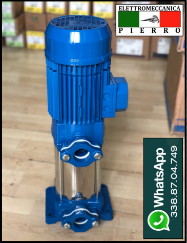 CENTRIFUGHE MULTISTADIO VERTICALI CVM/I B/20 IE3 EBARA V400 KW1.5 Hz50 - Foto 4